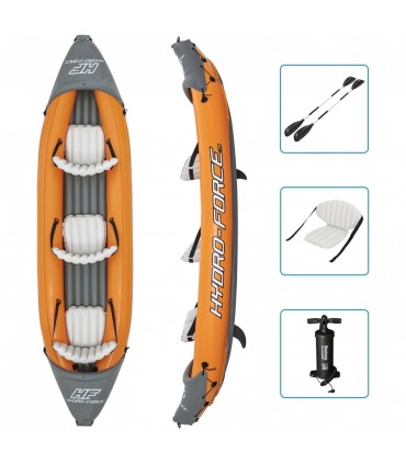 Kayak hinchable 3 personas Rapid Hydro Force