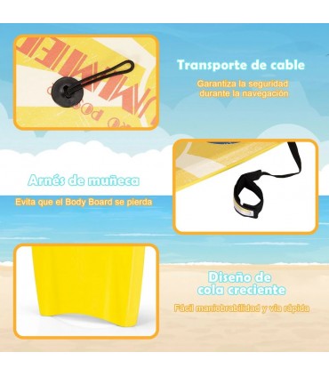 Bodyboard modelo Summer