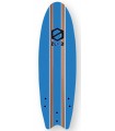 Tabla de surf blanda 5'8 Fish Zero Azul