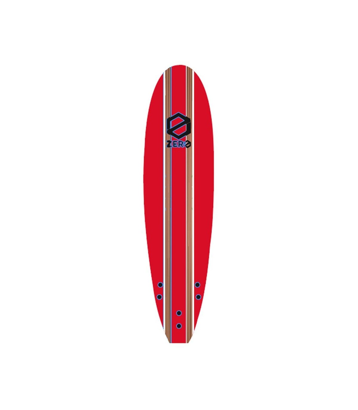 OFERTA - Tabla de surf blanda 6'2 Zero Roja