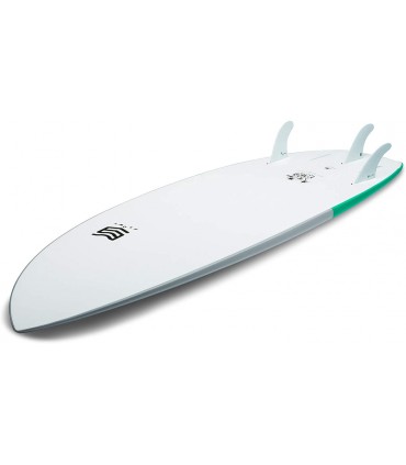 Tabla Surf 5'6" Marshmallow Green