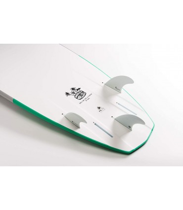 Tabla Surf 5'6" Marshmallow Green
