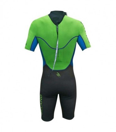 Traje de Neopreno corto hombre 2/2mm Aru Verde