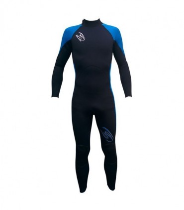 Traje de Neopreno largo hombre 3/2mm Som Azul