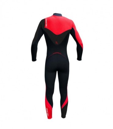 Traje de Neopreno largo hombre 3/2mm Navas Rojo