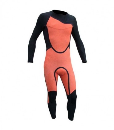 Traje de Neopreno largo hombre 4/3mm Noa Rojo