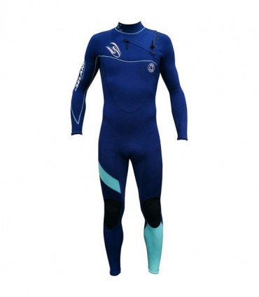 Traje de Neopreno largo hombre 3/2mm TH Smart Azul