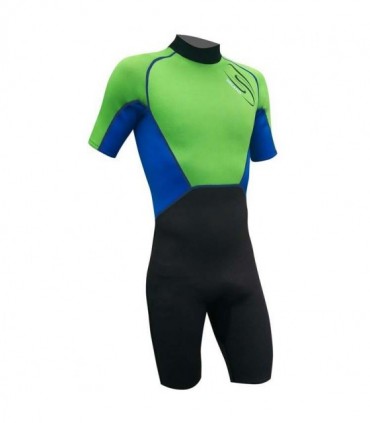 Traje de Neopreno corto infantil 2.5mm Aru Verde