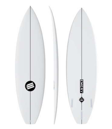 Tabla de surf Emery Black Angel II (5'6" a 6'4")