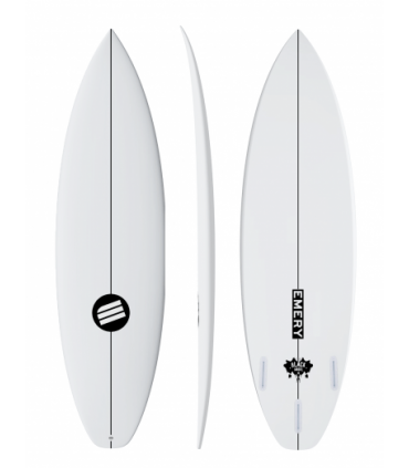 Tabla de surf Emery Black Angel II (5'6" a 6'4")
