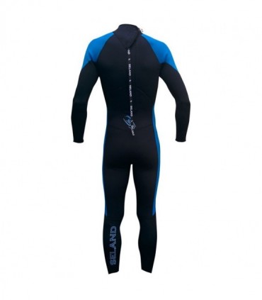 Traje de Neopreno largo infantil 3/2mm Som Azul