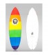 Tabla de surf Vampirate Rainbow Model (5'4" a 6'8")