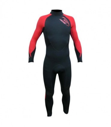 Traje de Neopreno largo infantil 4/3mm Mandala Rojo