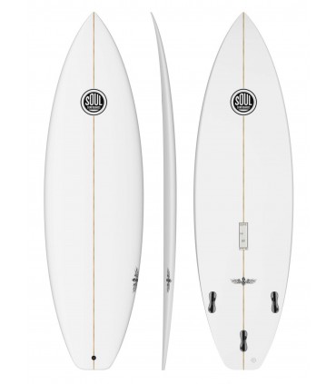 Tabla de surf Soul Lights Out (5'6" a 6'6")