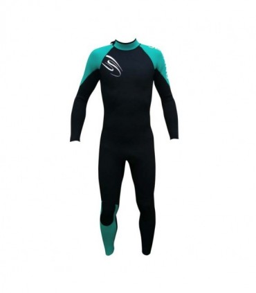 Traje de Neopreno largo hombre 4/3mm Groz Agua Marina