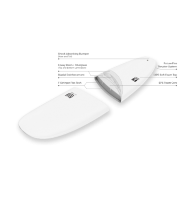 Tabla Surf Premium 6'0" Flowt