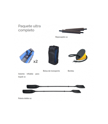 Kayak hinchable Zray Tortuga 400