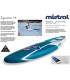 Tabla de paddle surf rígida Equinox 14'0" Carbono