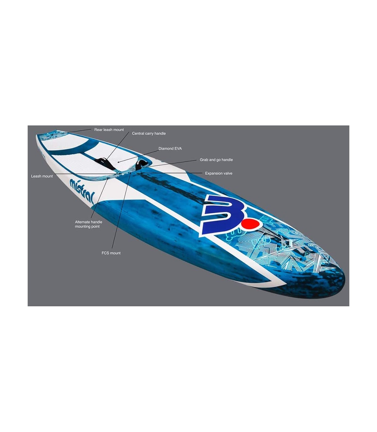 OFERTA - Tabla de paddle surf rígida Equinox 12'6 Carbono
