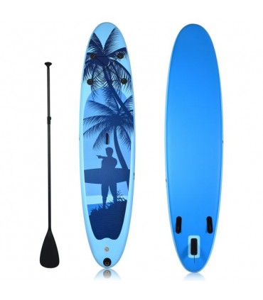 Tabla de paddle surf hinchable Costway Hawaii 11'0"