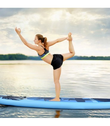 Tabla de paddle surf hinchable Costway Hawaii 11'0"