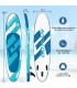Tabla de paddle surf hinchable Costway Aqua10'0"
