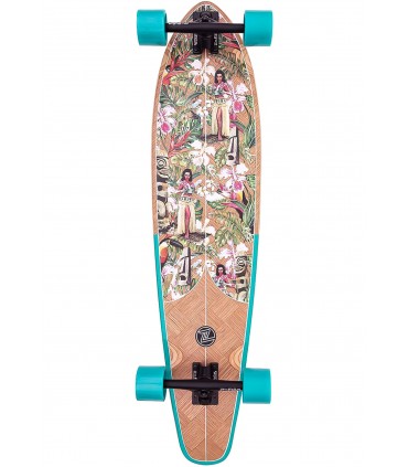 Z Flex Banana Train Roundtail Complete Longboard 39.0