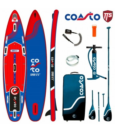 Tabla de Paddle Surf hinchable Coasto Turbo 12'6"