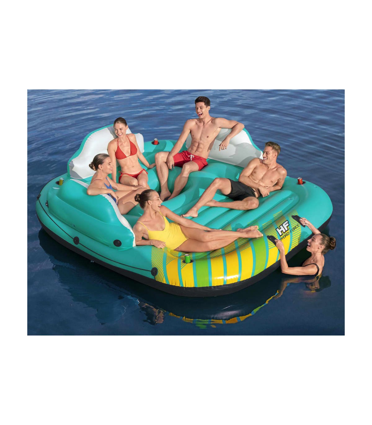 OFERTA - Colchoneta inflable para 5 personas Sunny Lounge , ideal para  hacer deporte en exterior